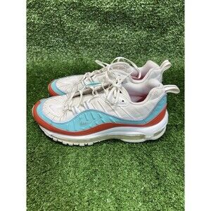 Nike Air Max 98 SE Cosmic Clay/Light Aqua Womens Shoes Sneakers Sz 9 AT6640 801